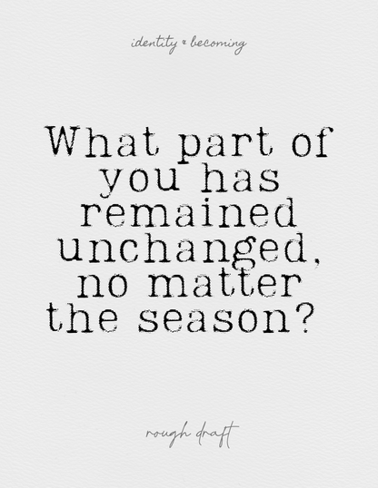 The In-Between — Journal Edition